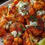 Air Fryer Buffalo Cauliflower