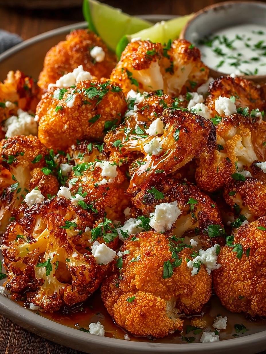 Air Fryer Buffalo Cauliflower: 5 Crispy, Spicy Bites - Air Fryer Buffalo Cauliflower - additional detail