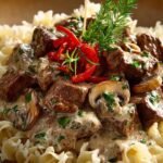 Beef Stroganoff