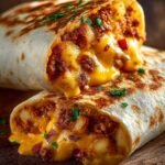 Cheesy Potato Burritos Comfort