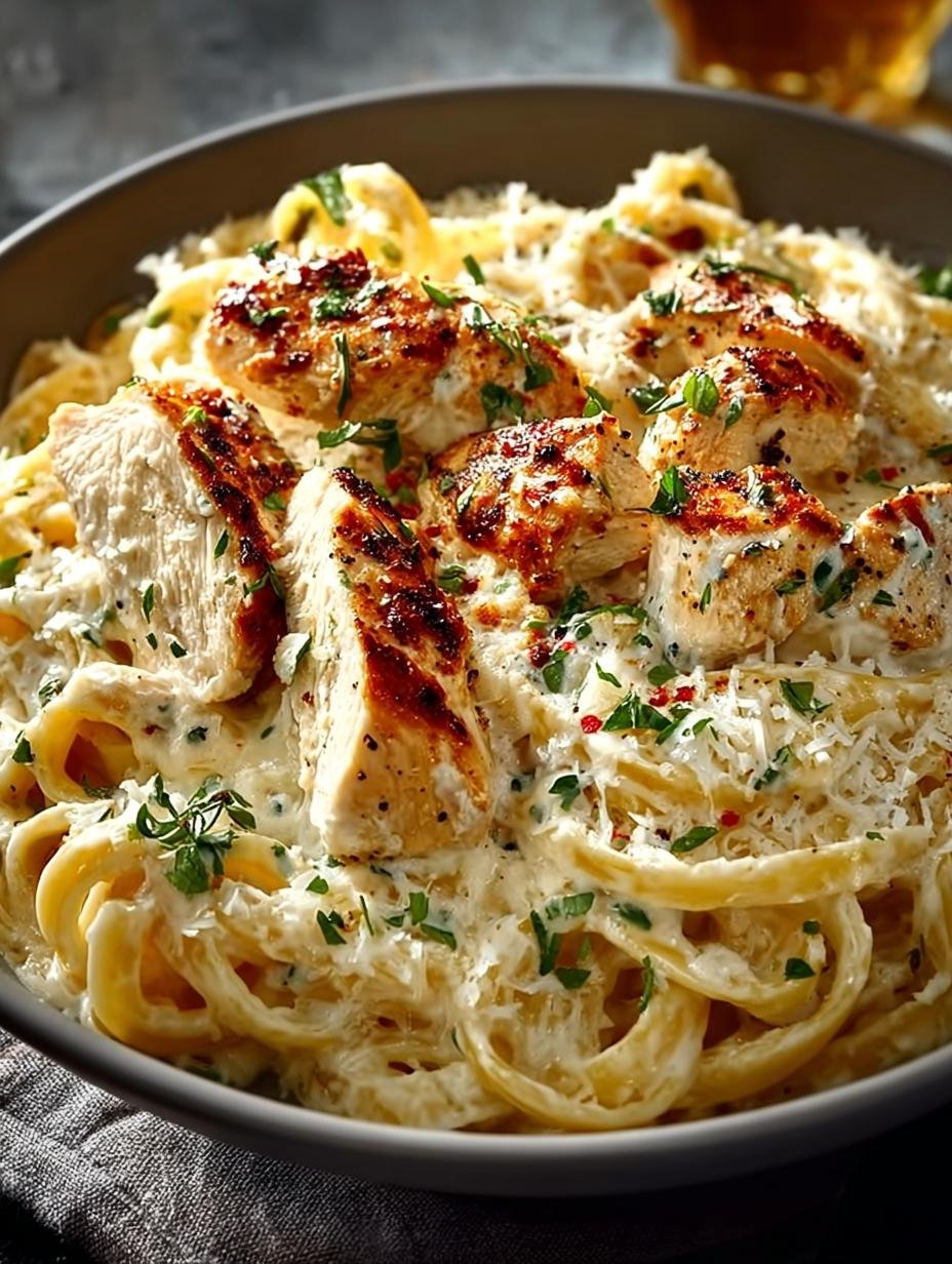 Delicious Chicken Alfredo: 7 Steps to Perfection - Chicken Alfredo - additional detail
