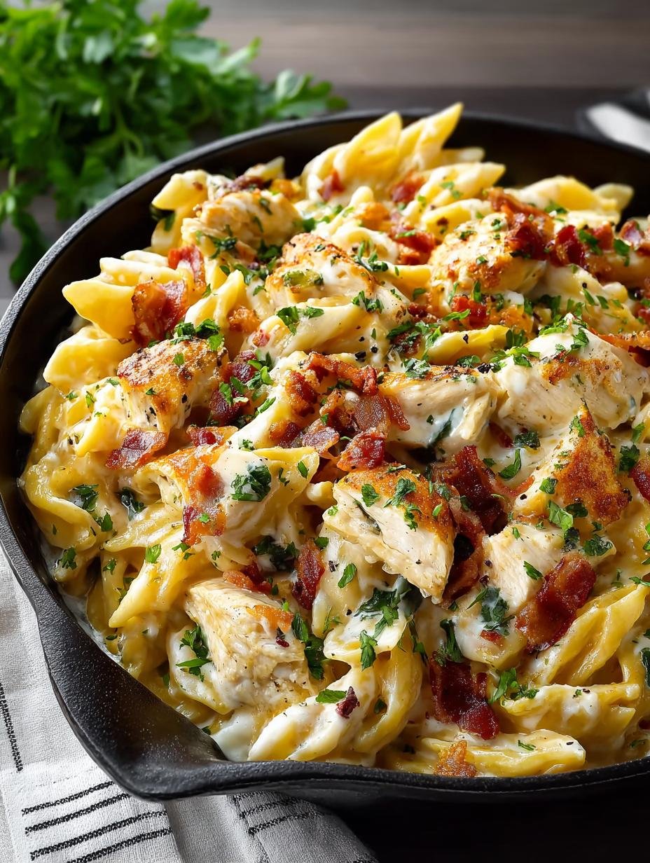 Chicken Bacon Ranch Pasta: 7 Comforting Steps to Delight - Chicken Bacon Ranch Pasta - additional detail