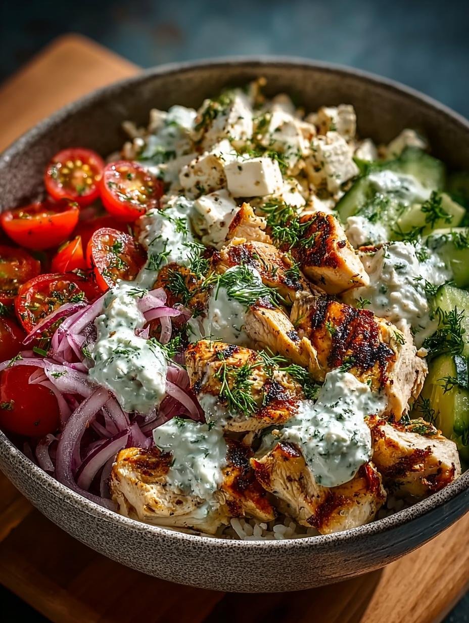 Chicken Tzatziki Bowls: 5 Reasons You'll Love This Meal - Chicken Tzatziki Bowls - main visual representation