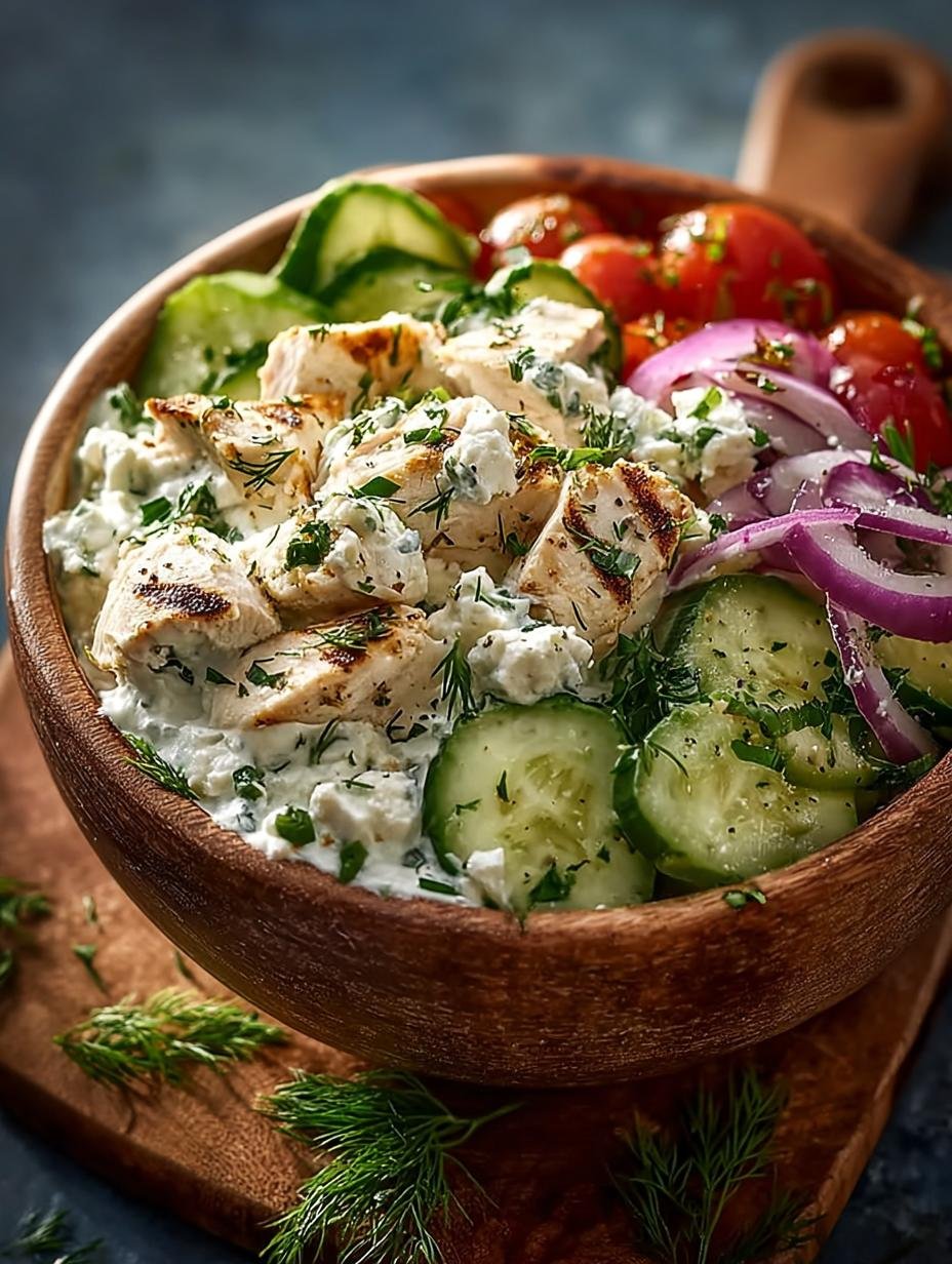 Chicken Tzatziki Bowls: 5 Reasons You'll Love This Meal - Chicken Tzatziki Bowls - additional detail