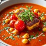 Chickpea Tomato Soup