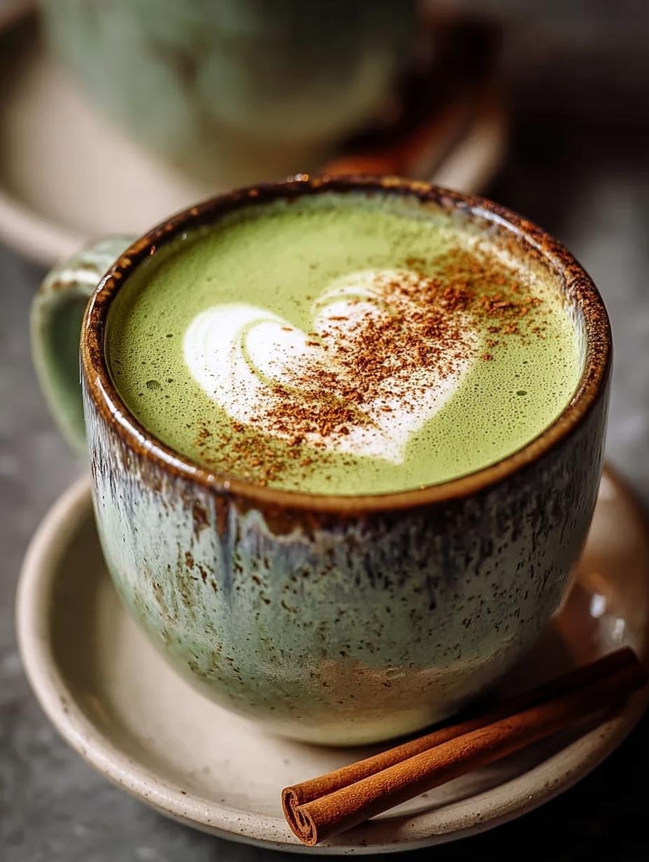 Cozy Cinnamon Matcha Latte: 5-Minute Creamy Delight - Cinnamon Matcha Latte - main visual representation