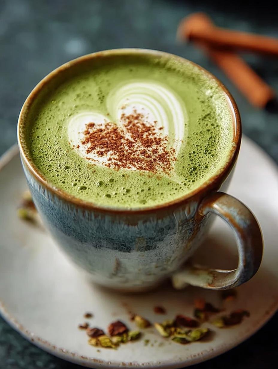 Cozy Cinnamon Matcha Latte: 5-Minute Creamy Delight - Cinnamon Matcha Latte - additional detail