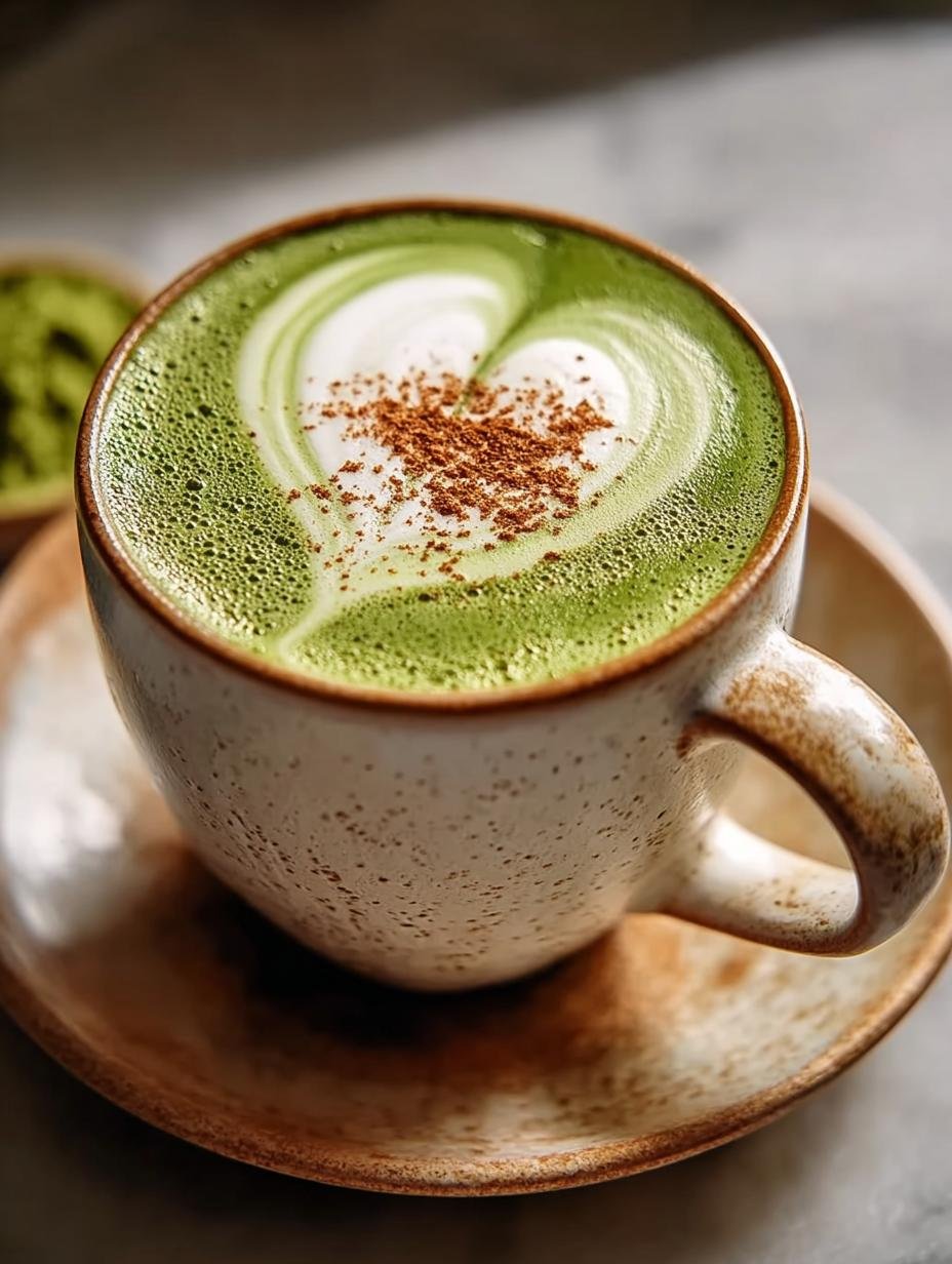 Cozy Cinnamon Matcha Latte: 5-Minute Creamy Delight