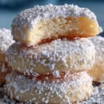 Condensed Milk Snow Cookies