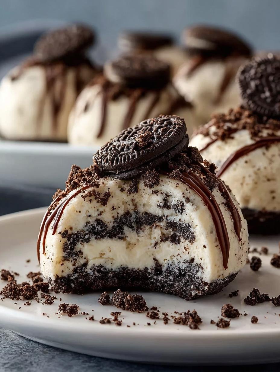 Cream Cheese Oreo Protein Balls: A Sweet Delight - Cream Cheese Oreo Protein - main visual representation