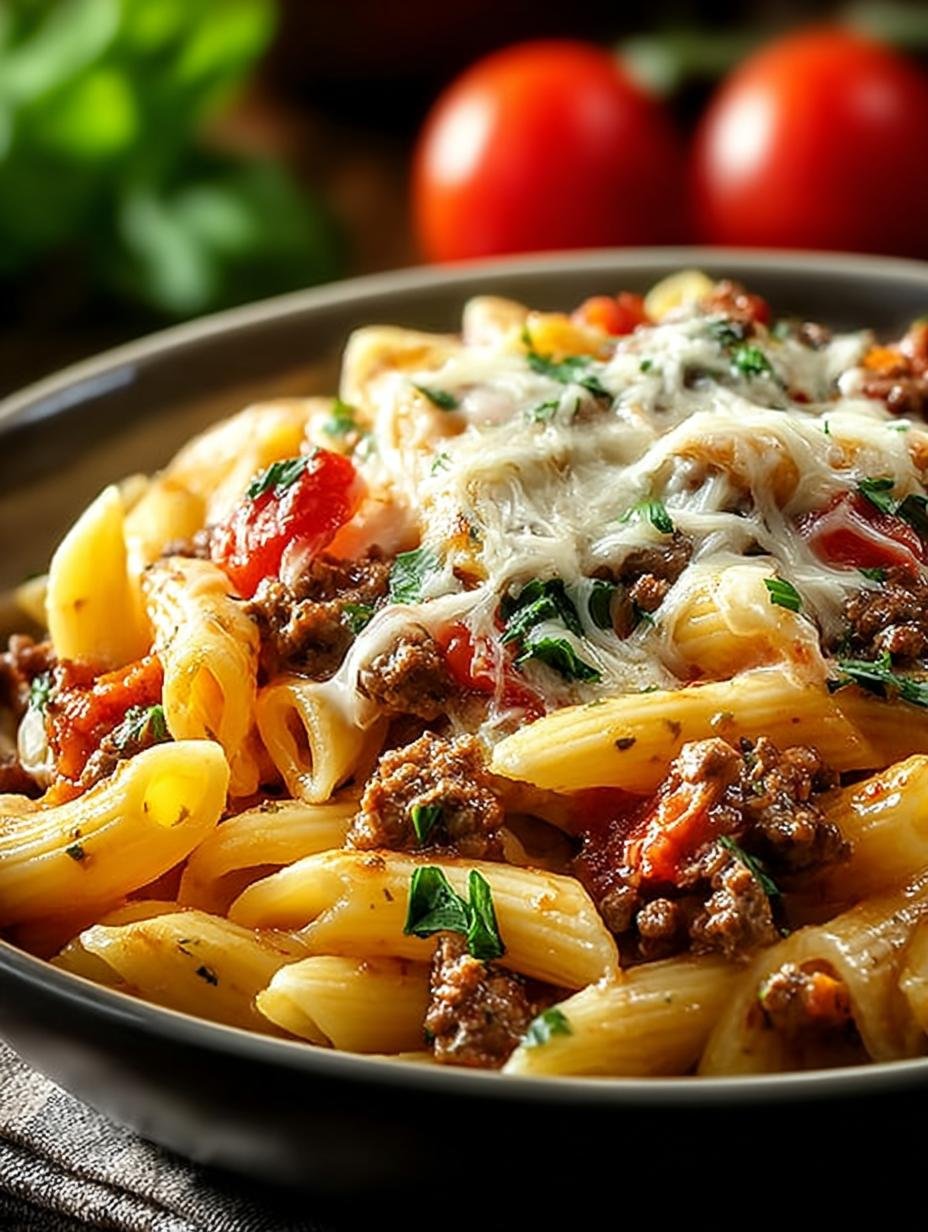Creamy Rotel Pasta with Ground Beef: 5 Comforting Steps - Creamy Rotel Pasta with - main visual representation