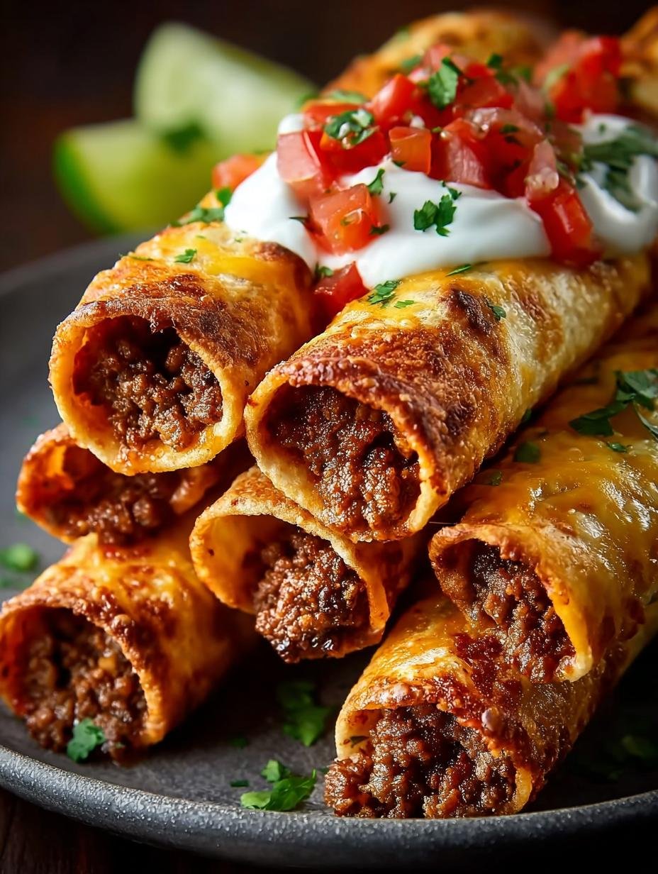 Crispy Cheesy Beef Taquitos: 5 Reasons to Love Them