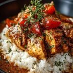 Crockpot Cajun Butter Chicken