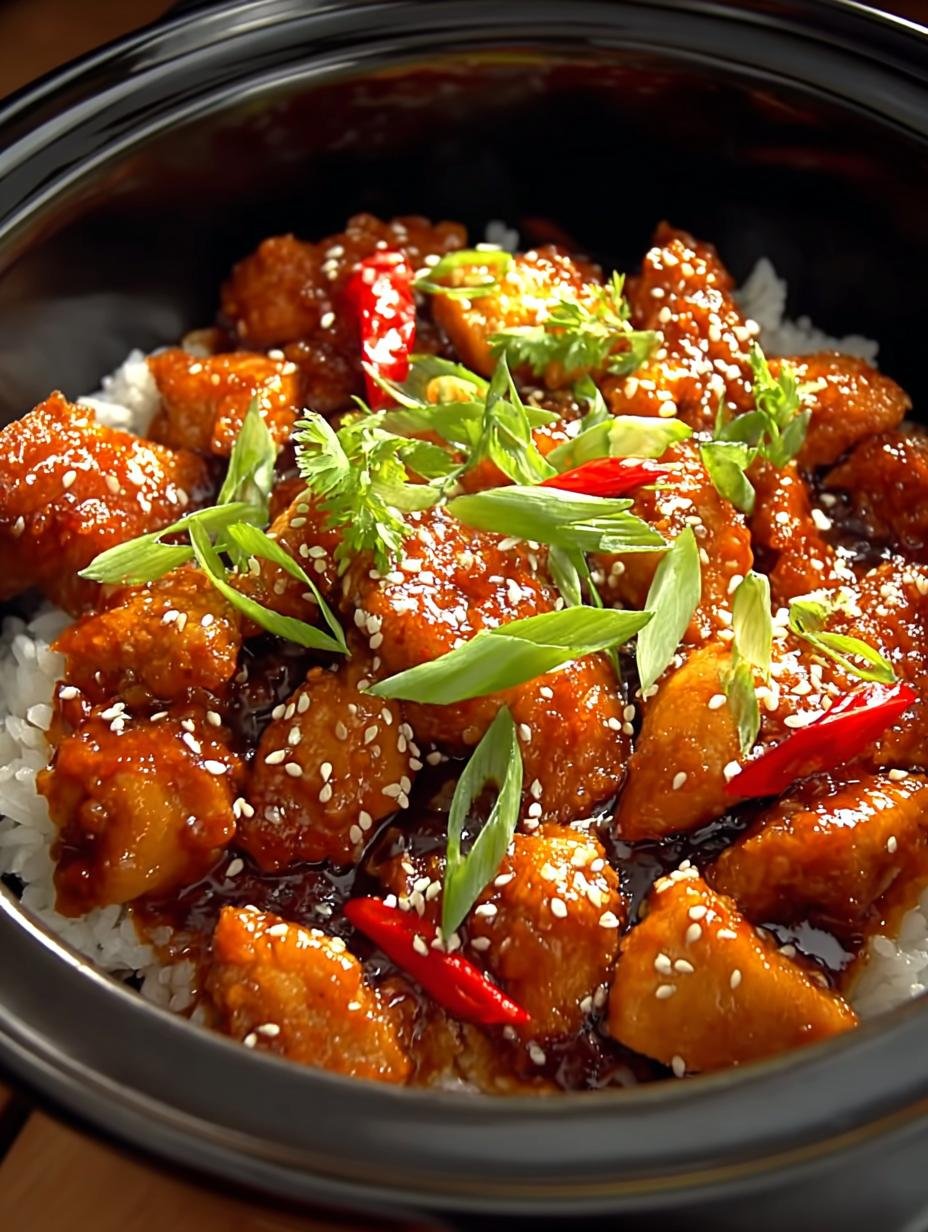 Crockpot Orange Chicken: 5 Ingredients for Effortless Flavor - Crockpot Orange Chicken - main visual representation