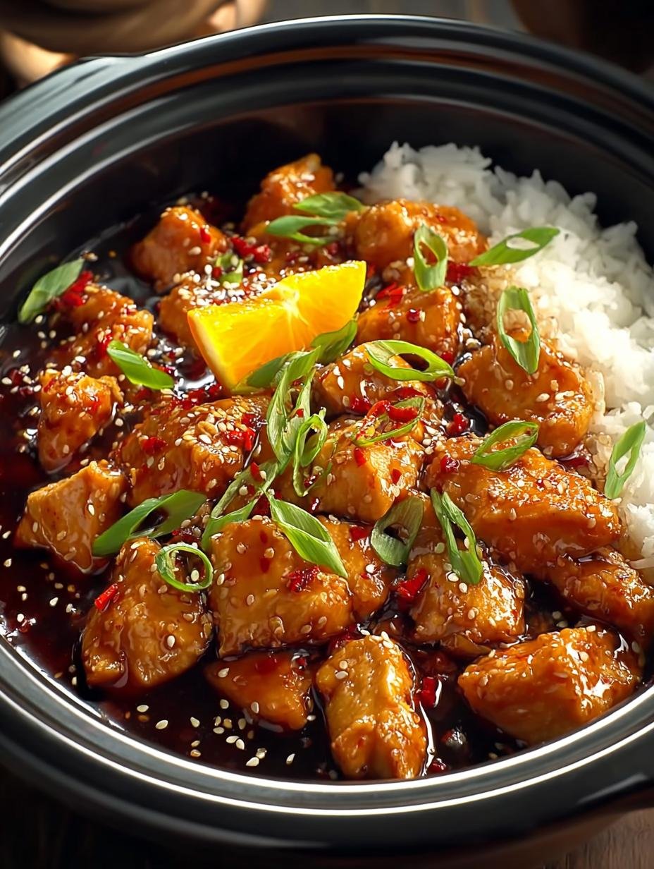 Crockpot Orange Chicken: 5 Ingredients for Effortless Flavor - Crockpot Orange Chicken - additional detail