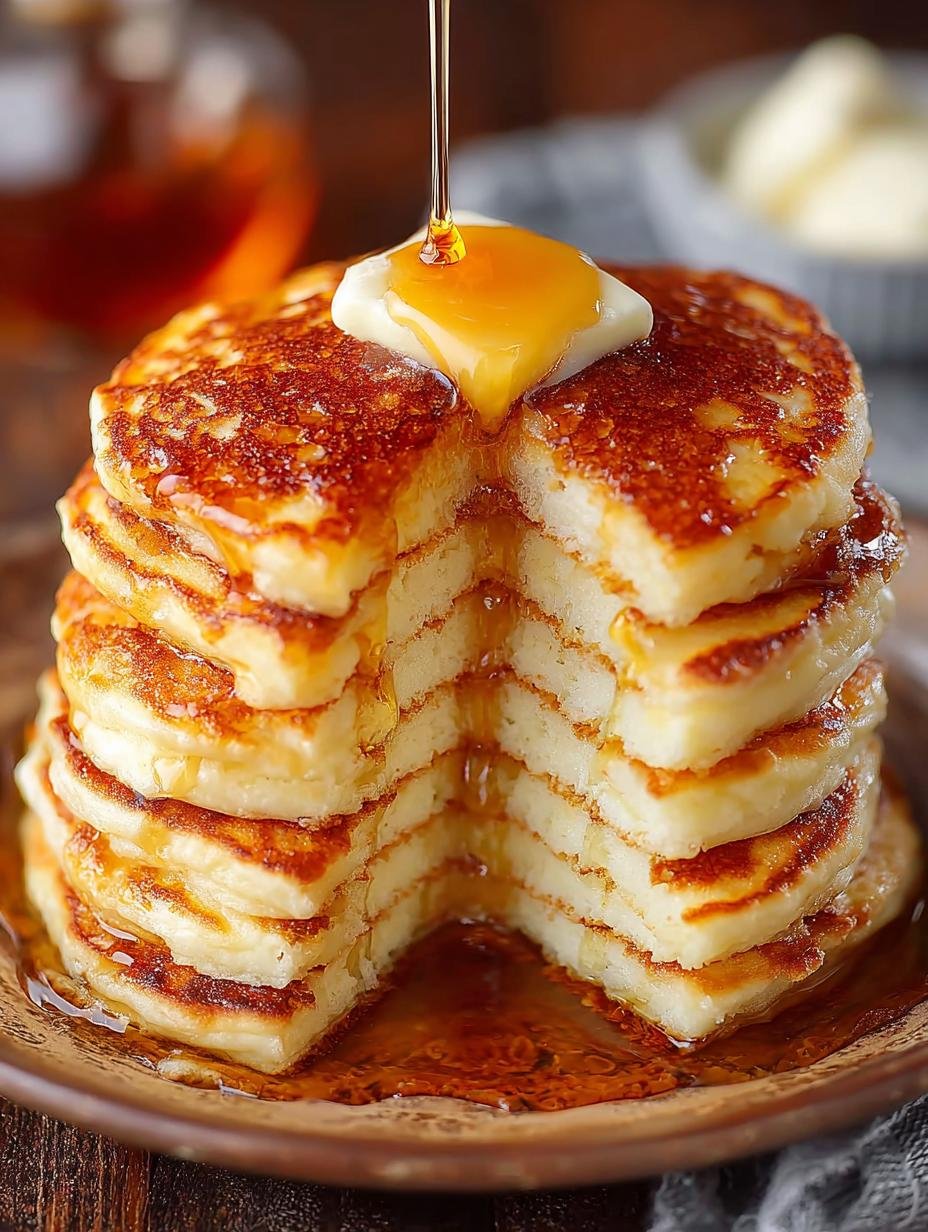 Delicious Fluffy Buttermilk Pancakes for Breakfast - Fluffy Buttermilk Pancakes - additional detail