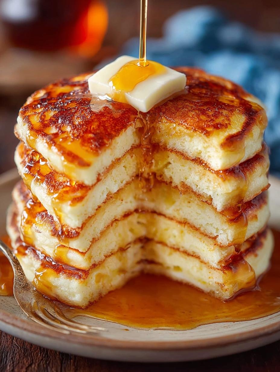 Delicious Fluffy Buttermilk Pancakes for Breakfast
