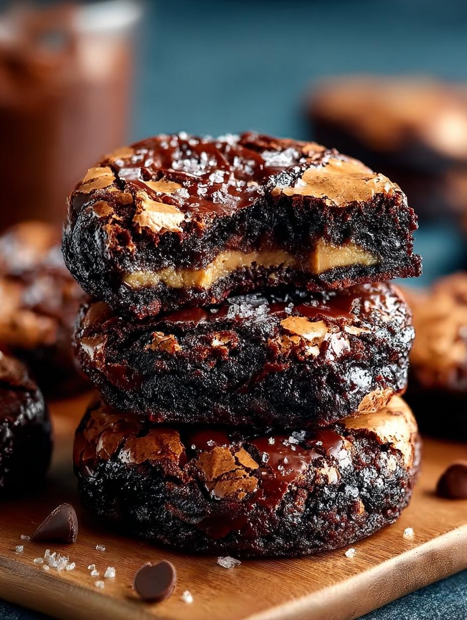 Fudgy Chewy Brookies: The Ultimate Dessert Delight - Fudgy Chewy Brookies - main visual representation