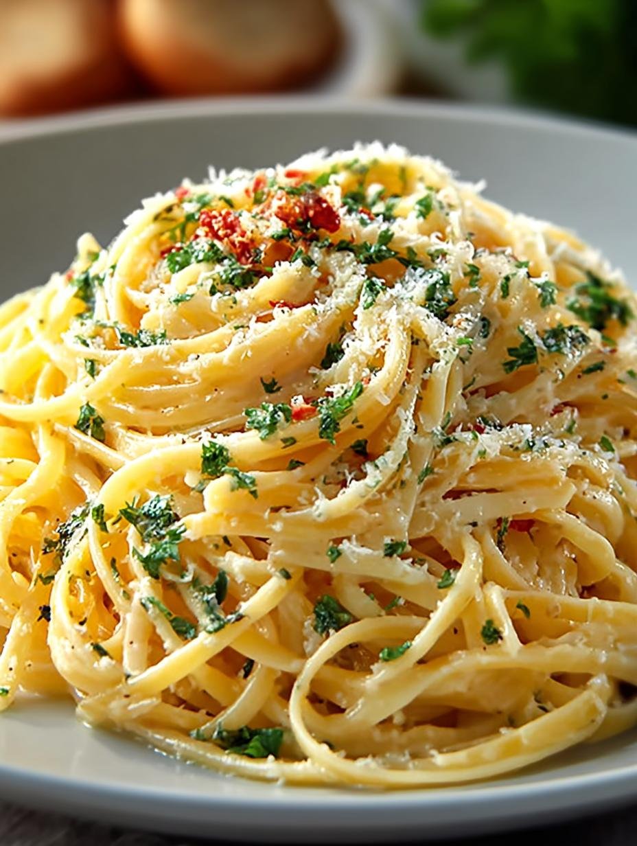 Garlic Butter Noodles: 4 Ingredients for Comfort Food Bliss - Garlic Butter Noodles - main visual representation