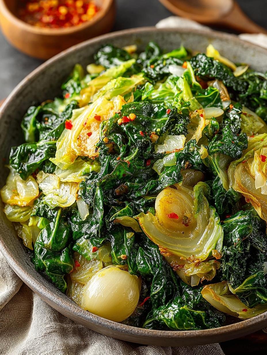 Garlic Sauteed Cabbage Kale: 5 Easy Steps to Flavor