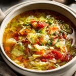 Garlicky Cabbage Soup