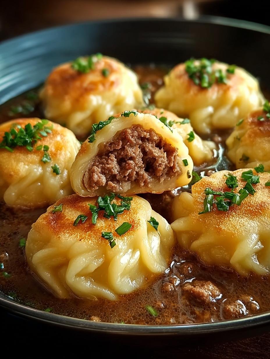 Ground Beef Dumplings