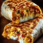 Irresistible Grilled Cheese Burrito