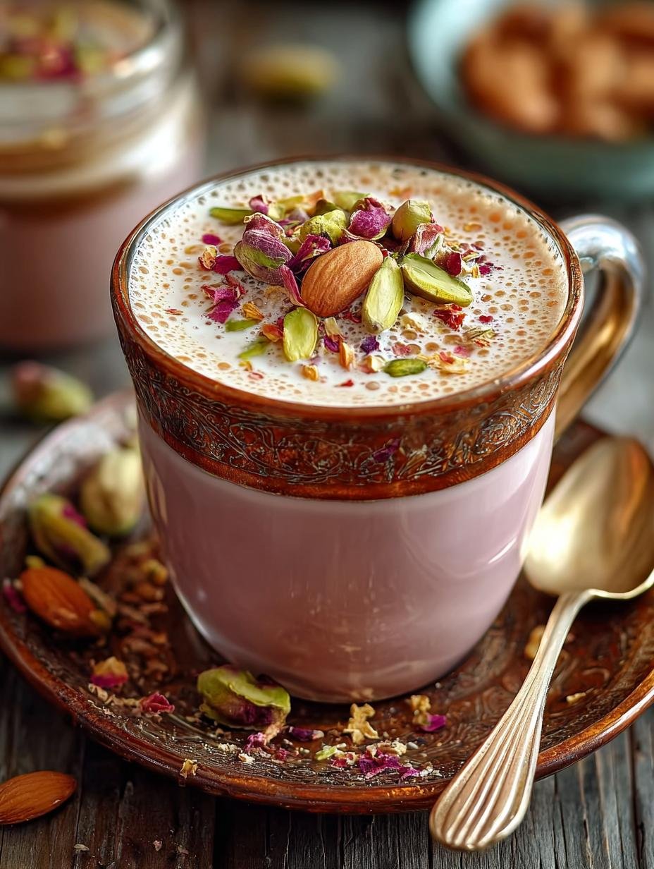 Creamy Kashmiri Chai: 7 Secrets to Perfect Pink Tea - Kashmiri Chai - additional detail