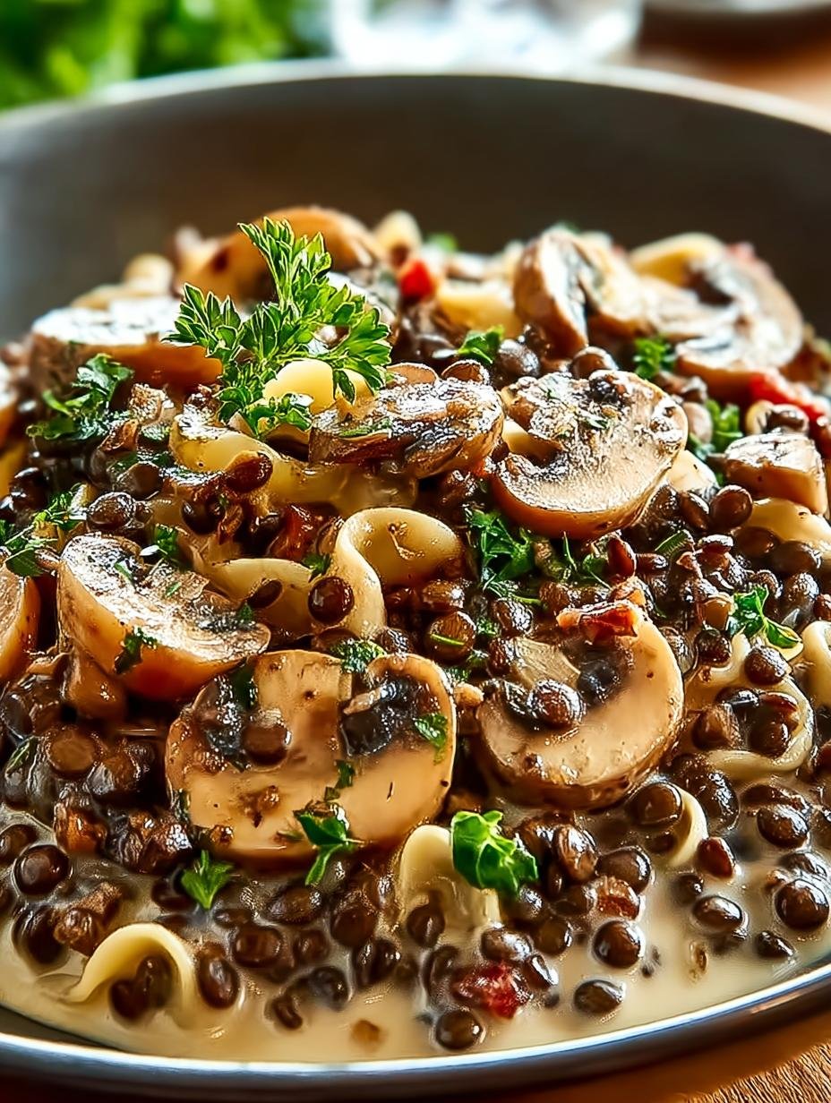 Lentil Mushroom Stroganoff: 5 Creamy Comfort Recipes