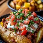 Loaded Potato Taco Bowls