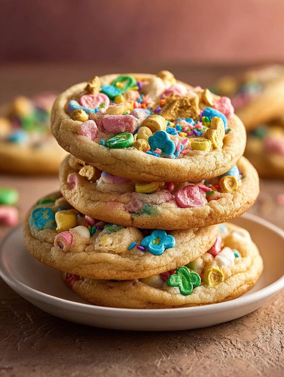 Delicious Lucky Charms Cookies for Kids and Adults - Lucky Charms Cookies - main visual representation