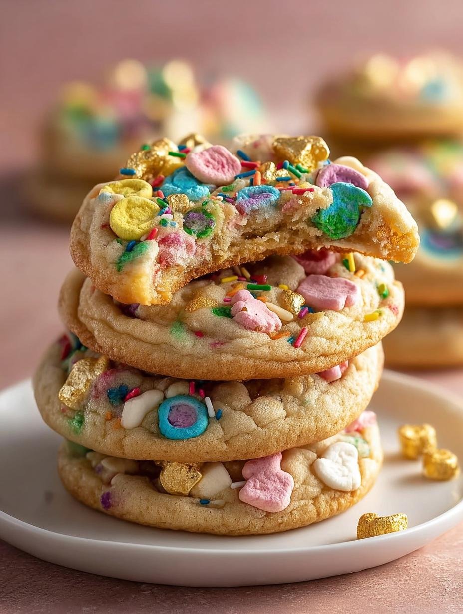 Lucky Charms Cookies