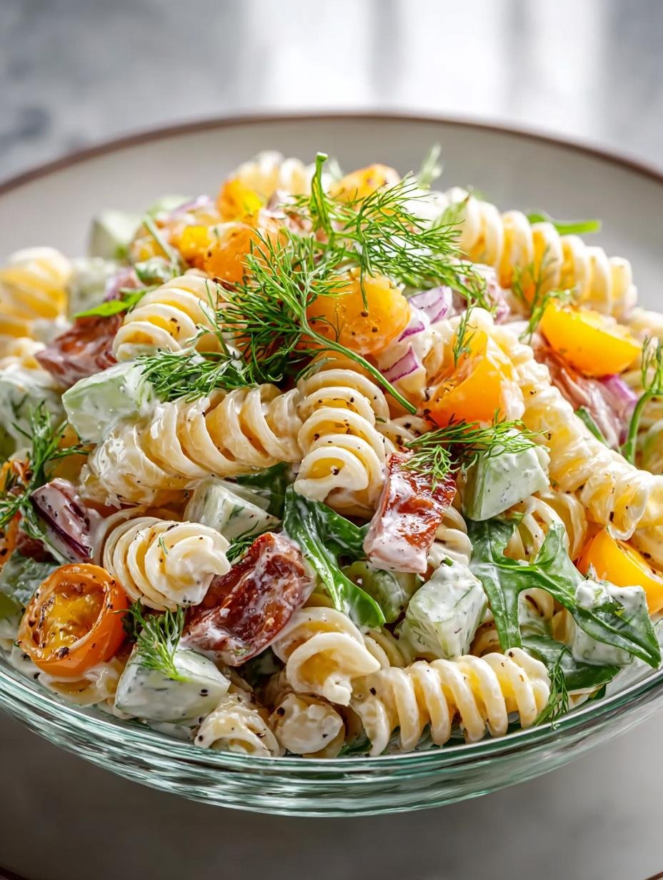 Pickle Pasta Salad: 7 Reasons You'll Love This Tangy Dish - Pickle Pasta Salad - additional detail