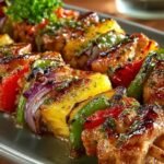 Pineapple Chicken Kabobs