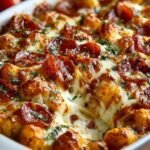 Pizza Tot Casserole Beginners