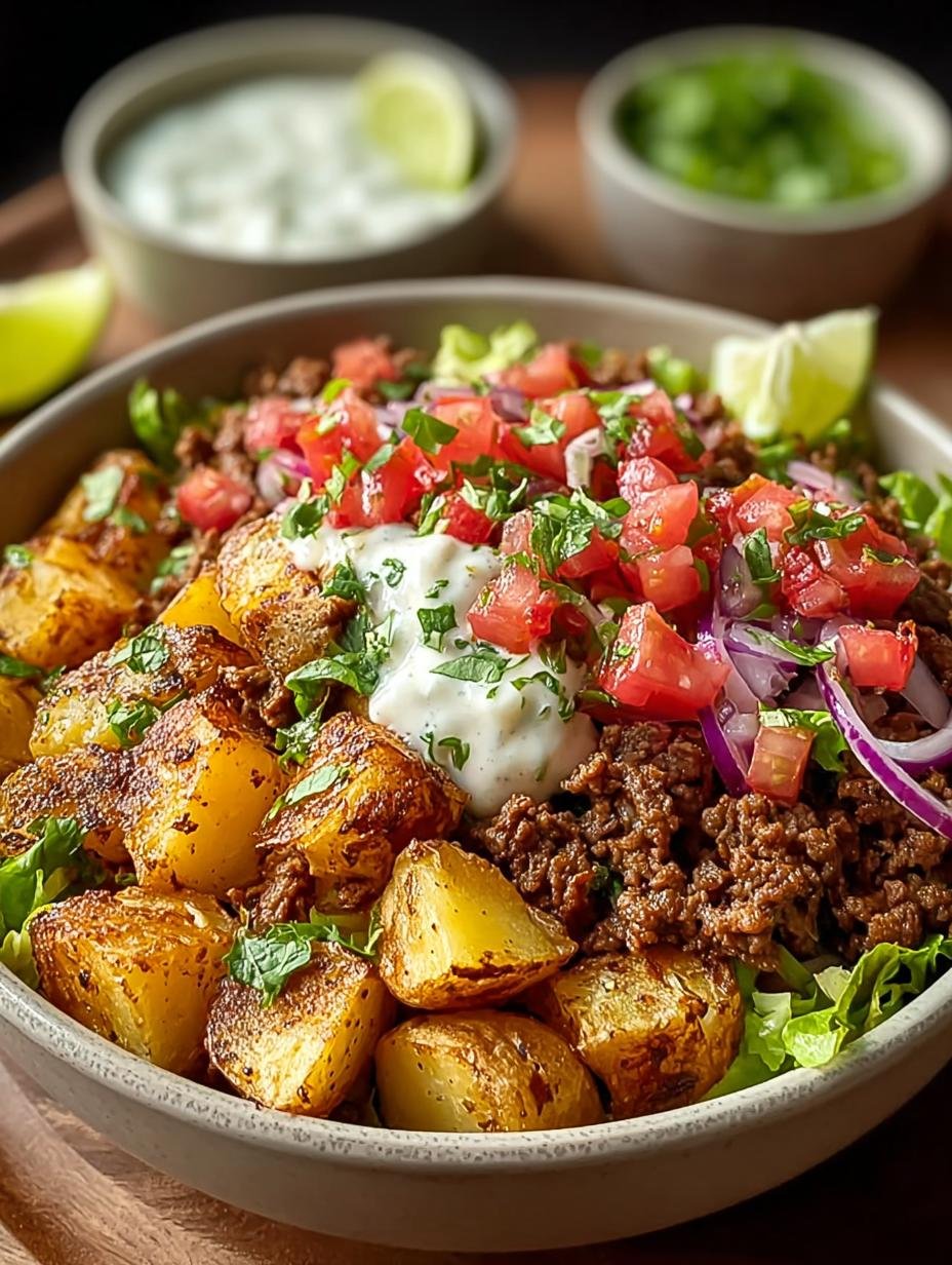 Potato Taco Bowls