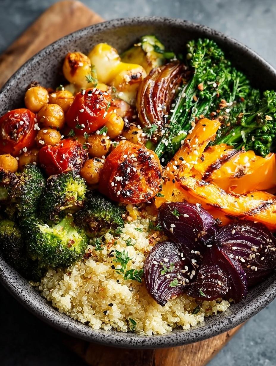 Delicious Roasted Veggie Buddha Bowl Recipe for You - Roasted Veggie Buddha Bowl - main visual representation
