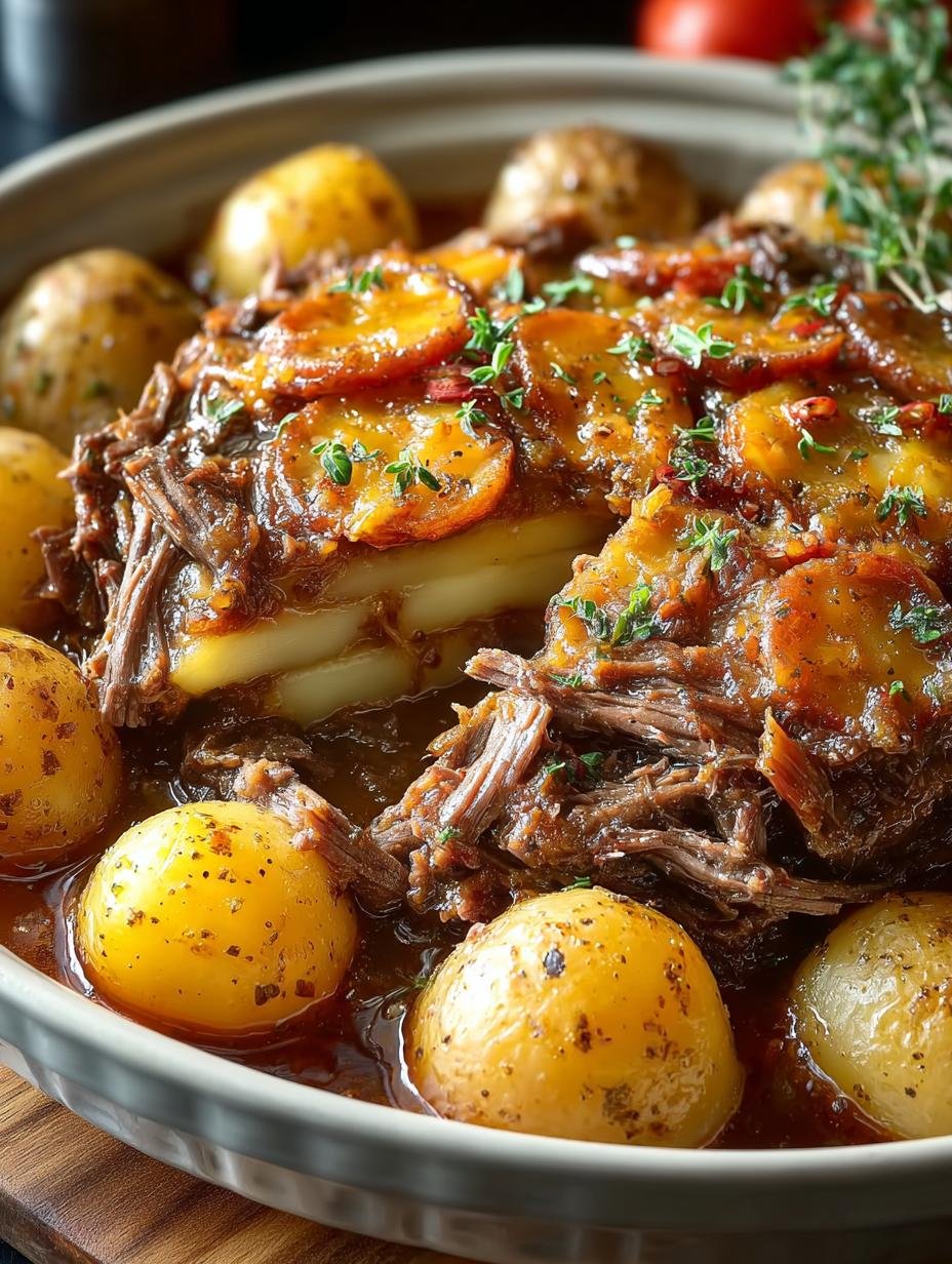 Slow Cooker Beef Potato