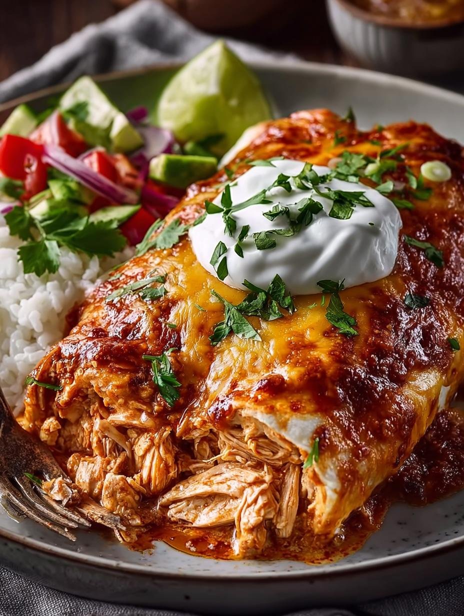 Slow Cooker Chicken Enchilada