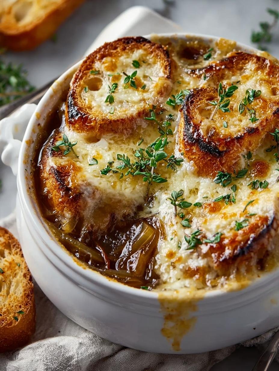 Slow Cooker French Onion