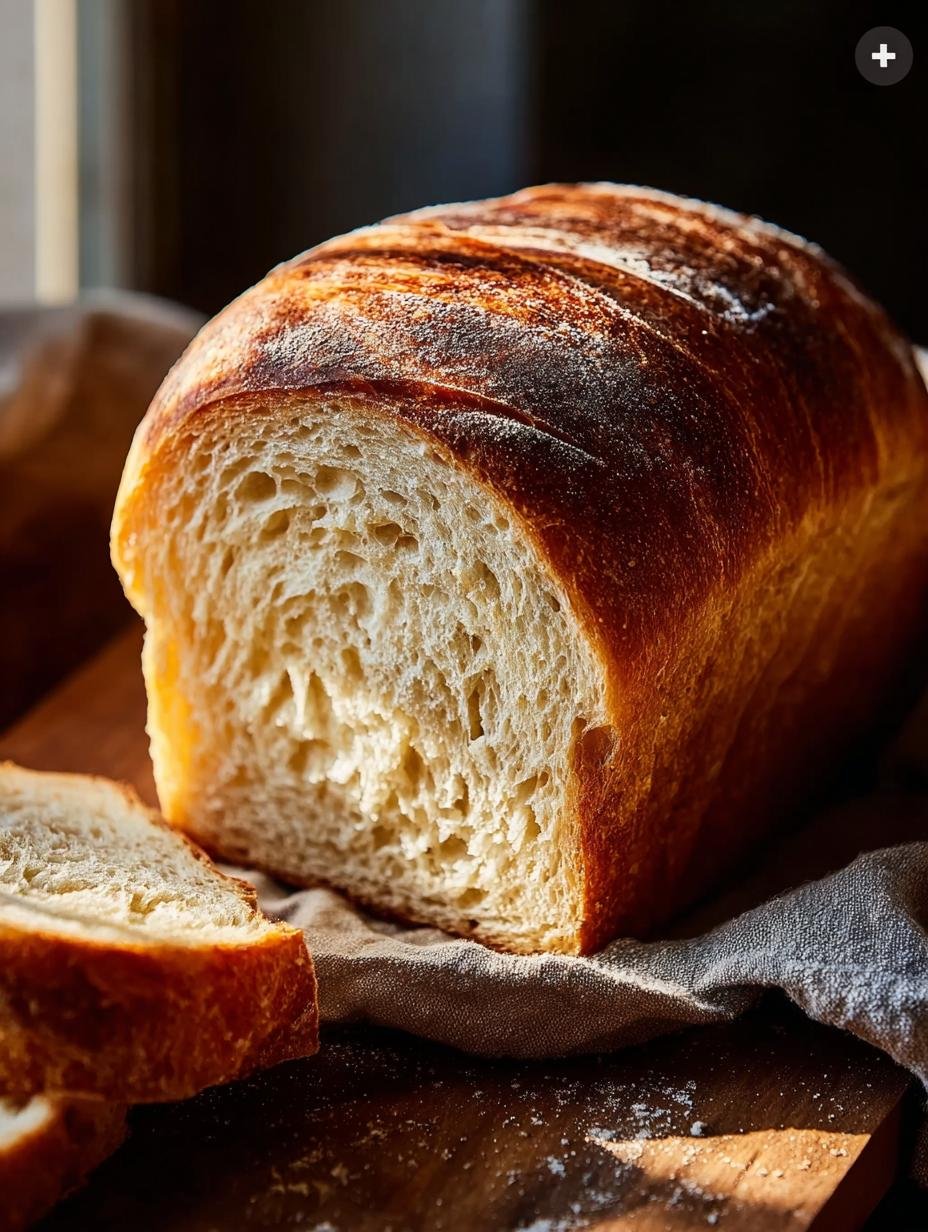 Delicious Sourdough Discard Sandwich Loaf Recipe - Sourdough Discard Sandwich Loaf - main visual representation