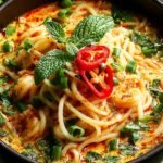 Spicy Coconut Noodles
