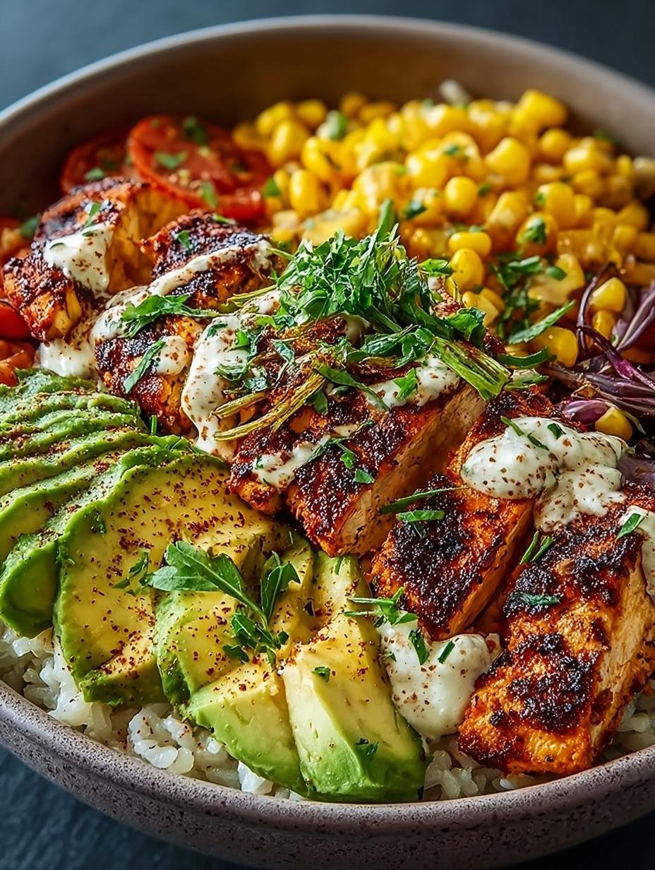 Street Corn Chicken Bowl