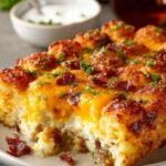 Tater Tot Breakfast Casserole