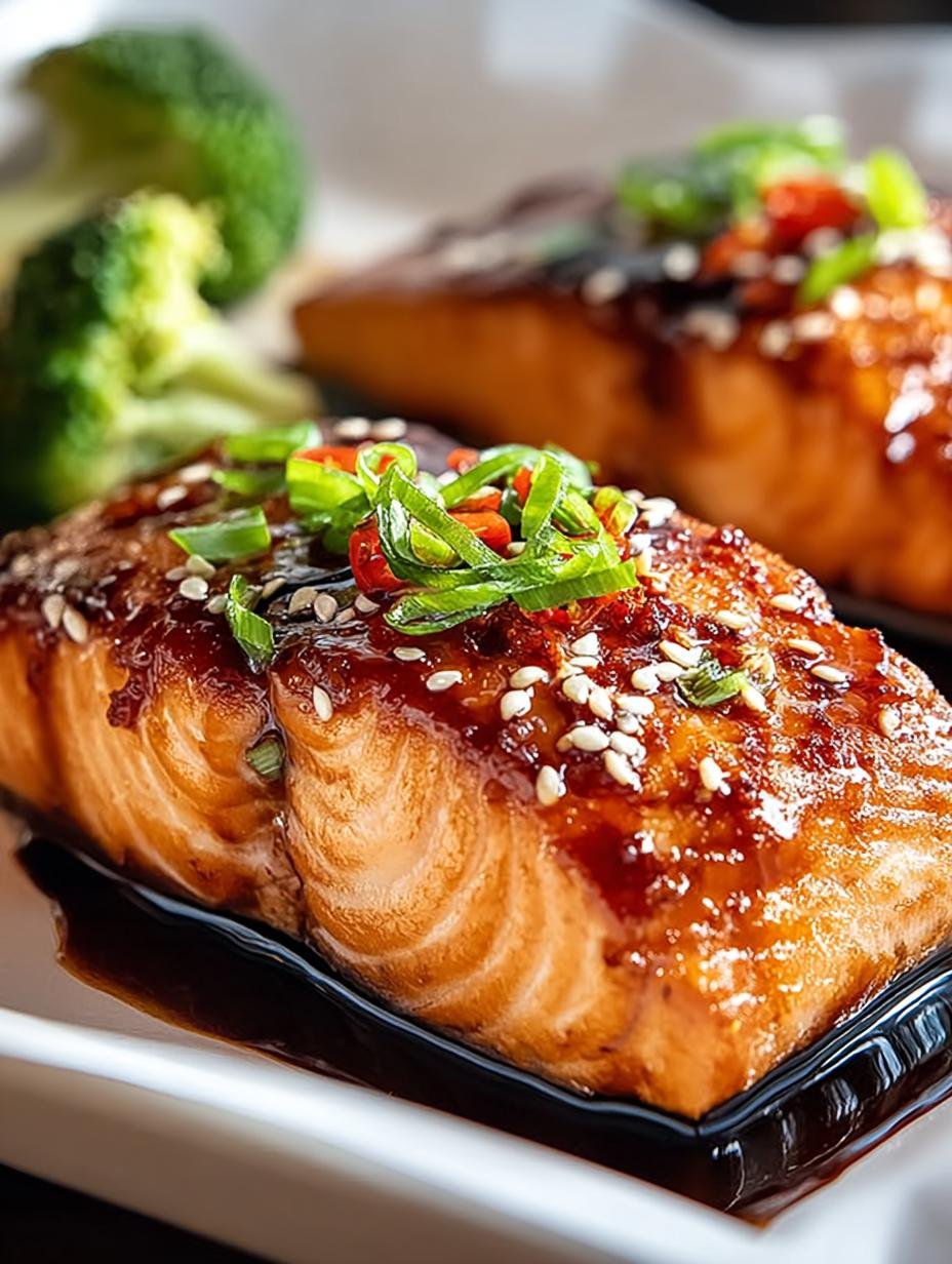 Savory Teriyaki Salmon Recipe Ready in Just 20 Minutes - Teriyaki Salmon - additional detail