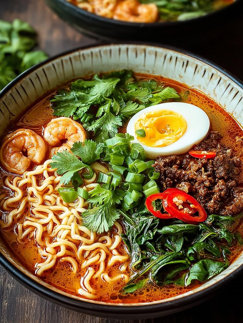 Thai Coconut Curry Ramen