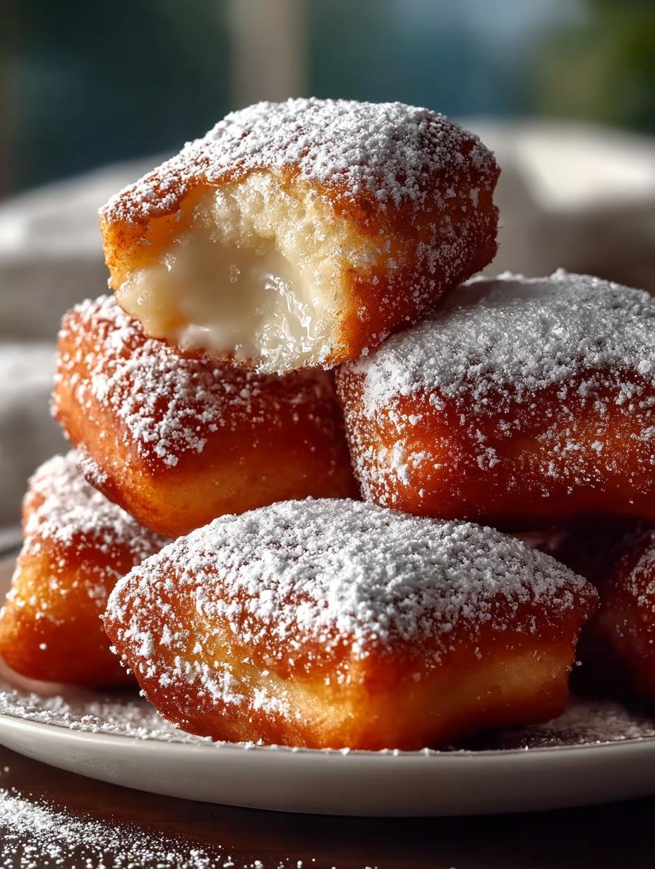 Vanilla French Beignets