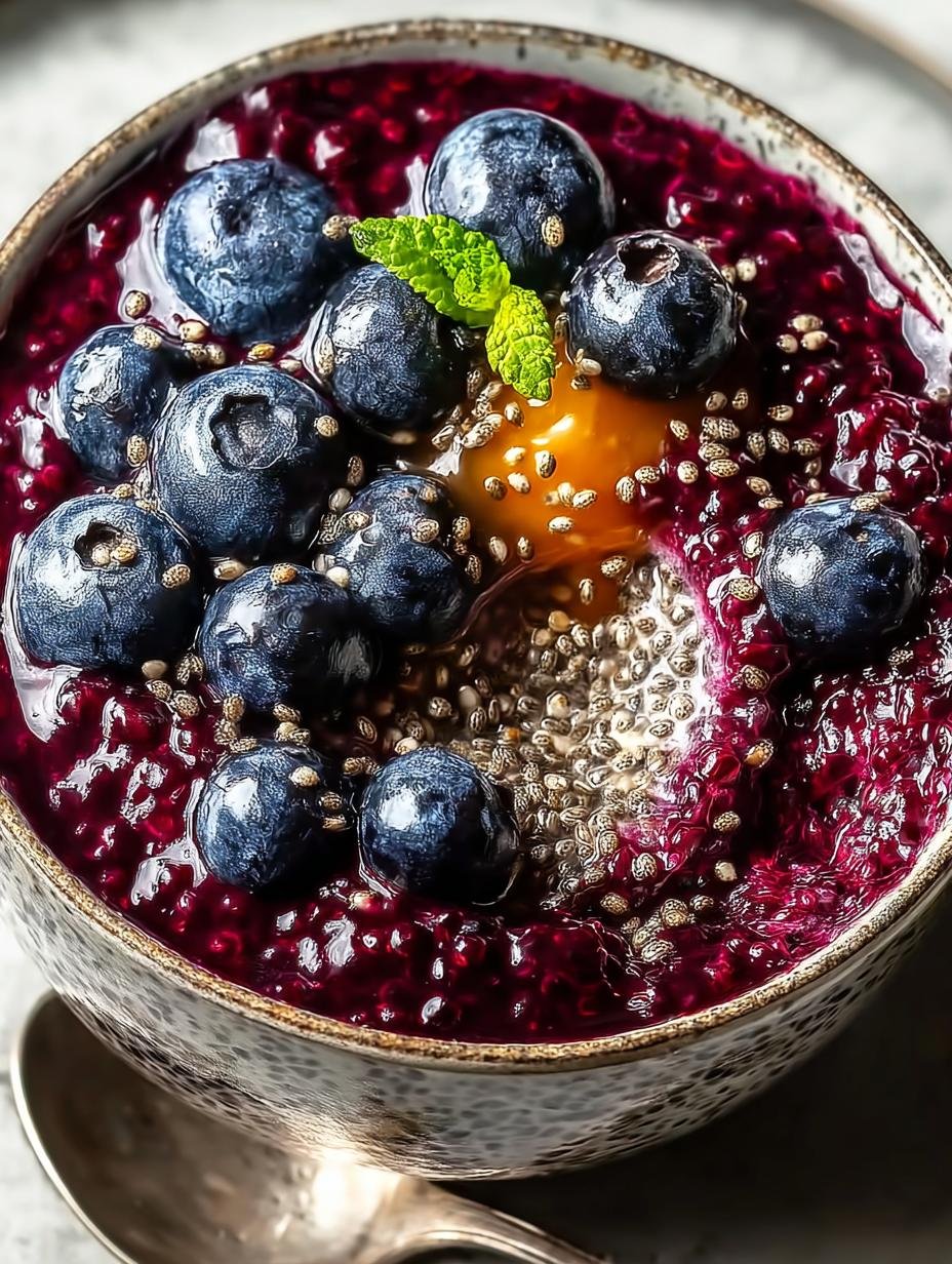 Blueberry Chia Compote Overnight: 5 Reasons to Love It - Blueberry Chia Compote Overnight - additional detail