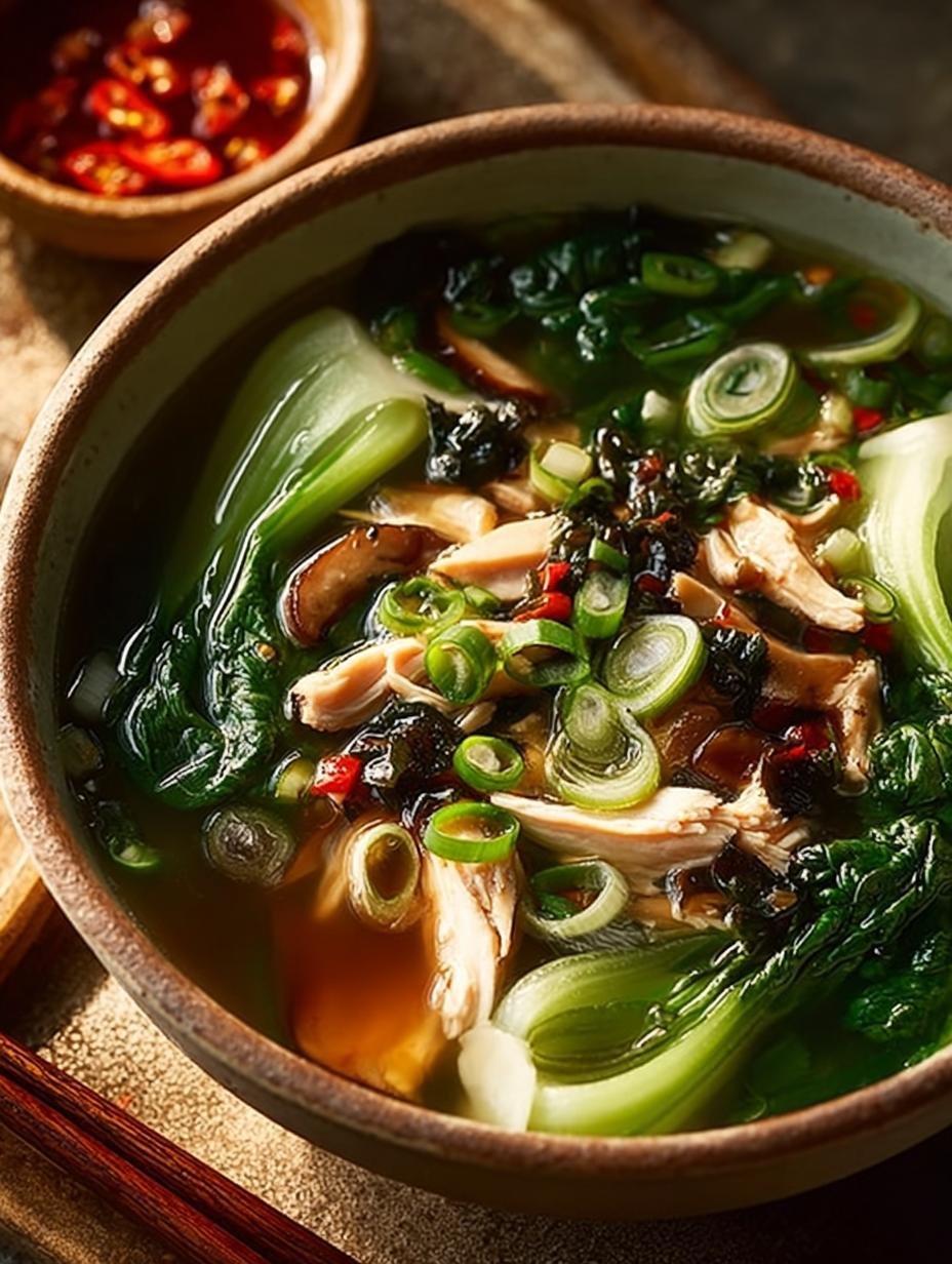 Bok Choy Chicken Soup: 7 Reasons to Love This Comfort Dish - Bok Choy Chicken Soup - main visual representation