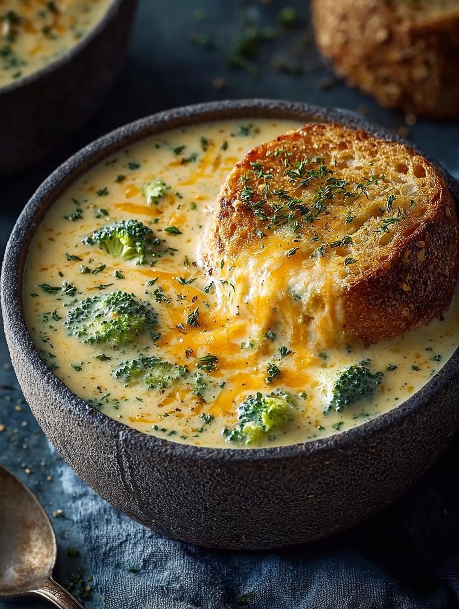 Broccoli Cheddar Soup: 10 Comforting Recipes for Chilly Days - Broccoli Cheddar Soup - main visual representation